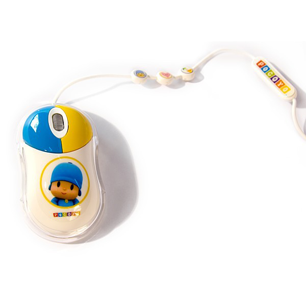 Pocoyo PCY-BUNDLE-2 mus USB Type-A Optisk 800 dpi