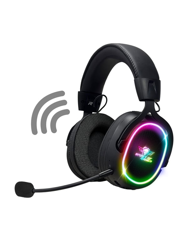 Spirit of Gamer XPERT H1200 WIRELESS Headset Kabel & trådløs Spil Bluetooth Sort