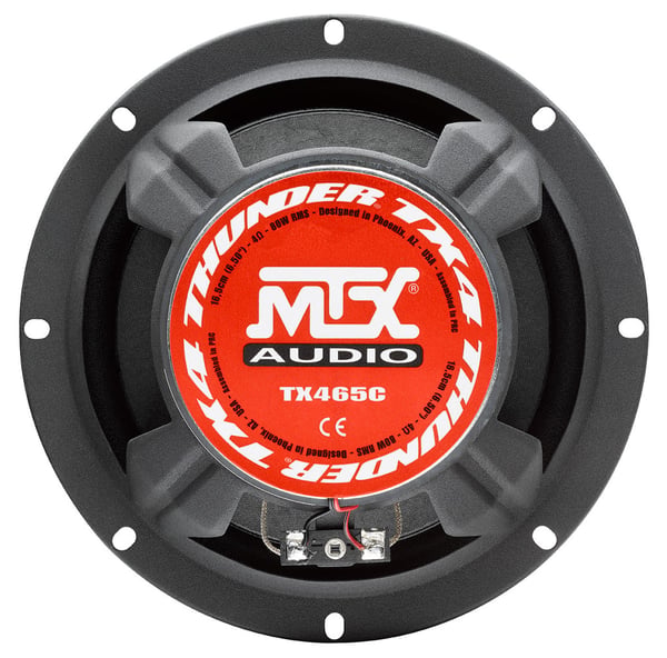 Miniatyrbillede 6 af 6: MTX TX465C bilhøjttaler Rund 2-vejs 320 W 2 stk