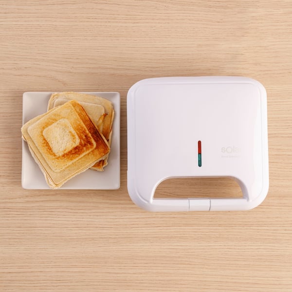 Solac Buon Sandwich II sandwichtoaster 750 W Hvid