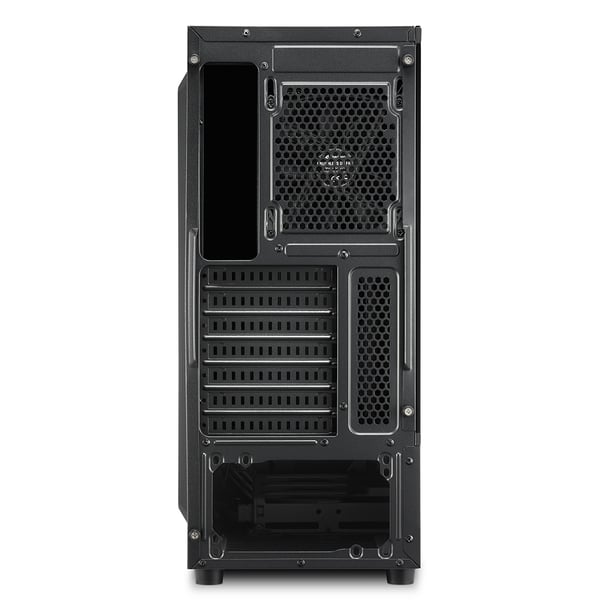 Miniatyrbild 4 av 8: Sharkoon RGB Slider Midi Tower Svart