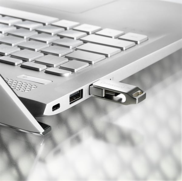 Intenso cMobile Line USB-sticka 32 GB USB Type-A / USB Type-C 3.2 Gen 1 (3.1 Gen 1) Silver