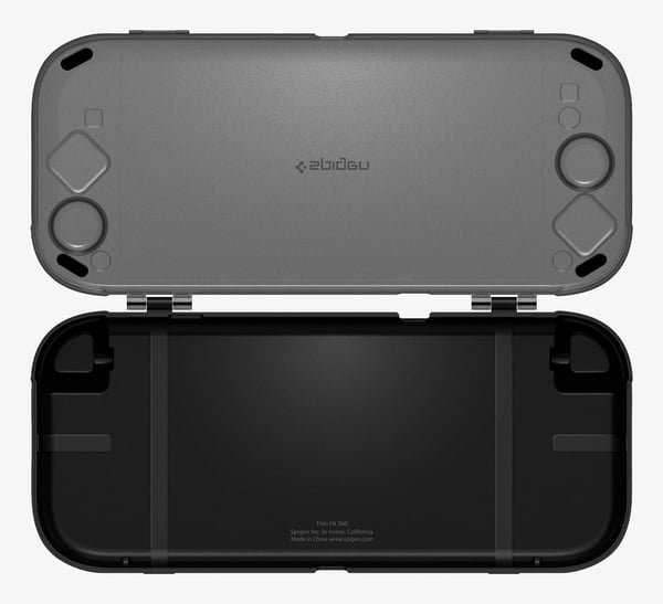 Pikkukuva 6 / 11: Spigen Thin Fit 360 Suojus Nintendo Polykarbonaatti (PC) Musta