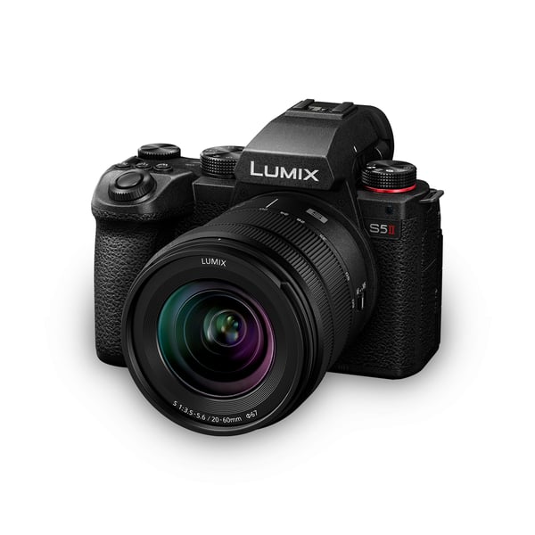 Panasonic Lumix S5II + S 20-60MM F3.5-5.6 + 50mm F1.8 MILC 24,2 MP CMOS 12000 x 8000 pikseliä Musta