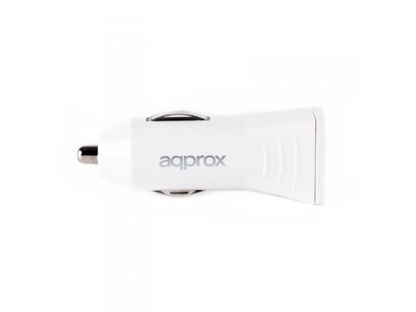 Miniatyrbillede 6 af 6: Approx APPUSBCAR31W oplader til mobil enhed GPS, Hovedtelefoner, Mobiltelefon, Smartphone, SmartWatch, Tablet, Telefon Hvid DC Automatisk