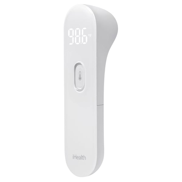 Miniatyrbillede 1 af 4: iHealth PT3 håndholdt termometer Hvid F, °C 32 - 42,9 °C Indbygget skærm