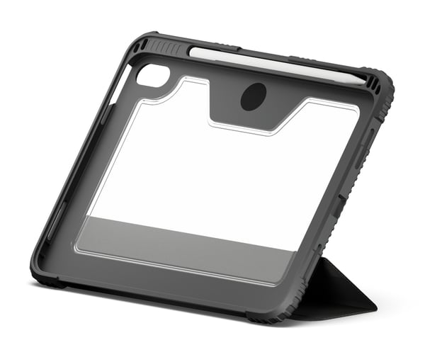 Miniatyrbillede 3 af 3: Cygnett Workmate 27,7 cm (10.9") Folie Sort, Kul