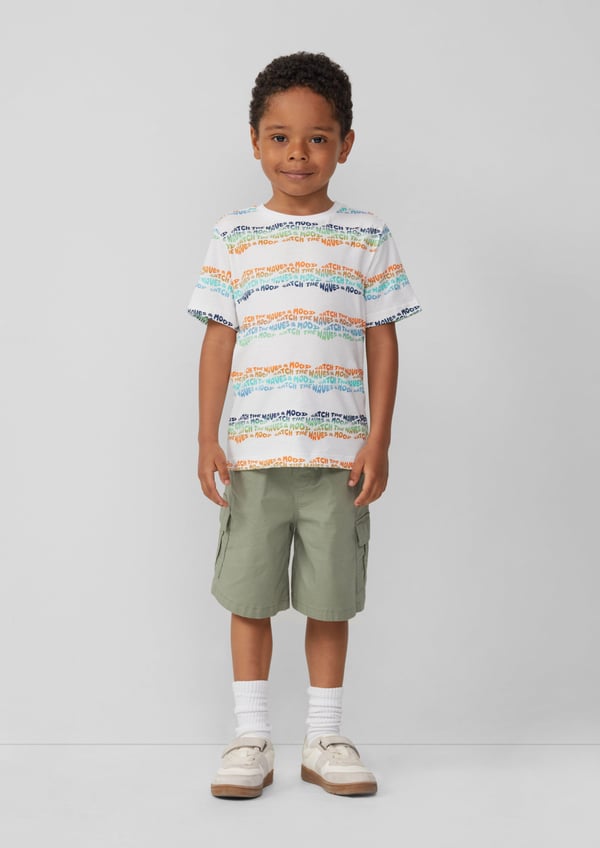 Miniatyrbillede 1 af 6: s.Oliver 2166506.7807.122 shorts Bermuda Hanstik Oliven