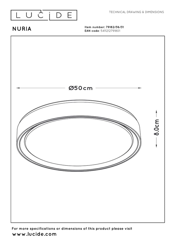 Pikkukuva 7 / 8: Lucide 79182/36/31 luokittelematon