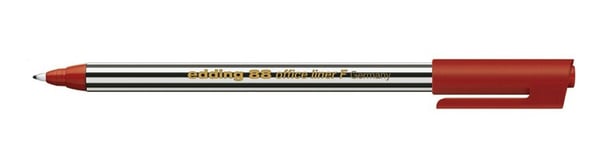 Edding 88 fineliner Fin Rød