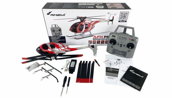 Amewi MD500E radio-ohjattava (RC) malli Helikopteri Sähkömoottori