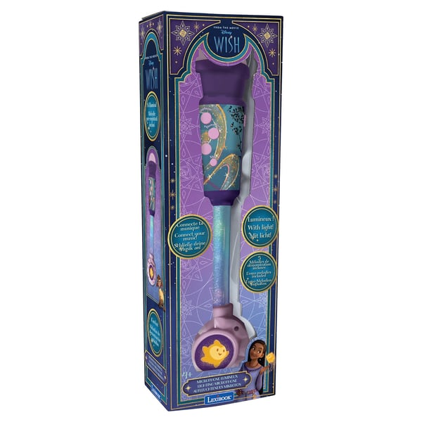 Lexibook Wish Lighting Microphone with Melodies