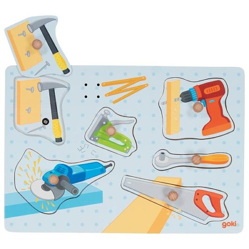 Goki 57368 pussel Formpussel 6 styck Yrken