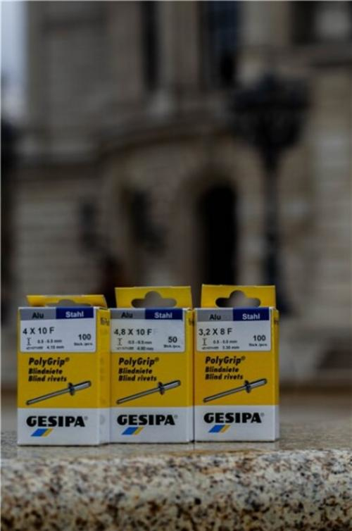 Miniatyrbild 4 av 4: GESIPA 1432058 nit Blindnit