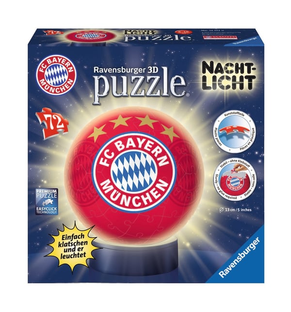 Ravensburger 12177 puslespil 3D puslespil 72 stk Sport
