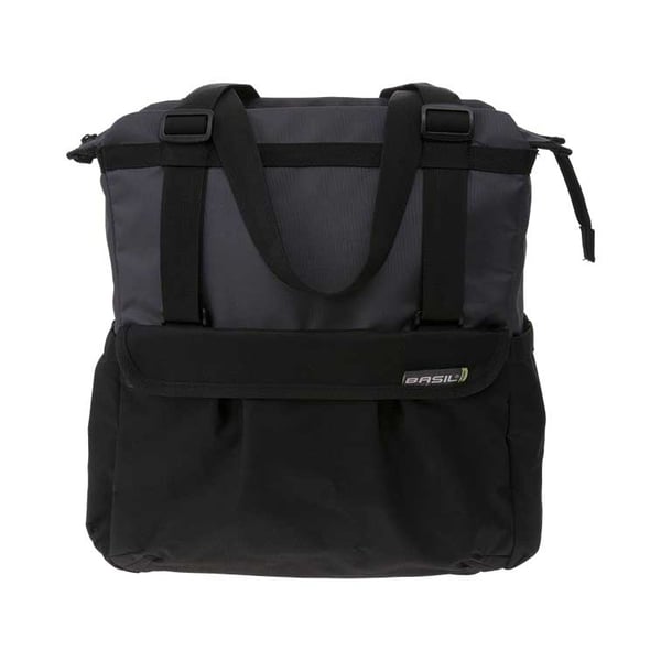 Basil Shopper XL Bagside Cykeltaske 20 L Polyester Sort