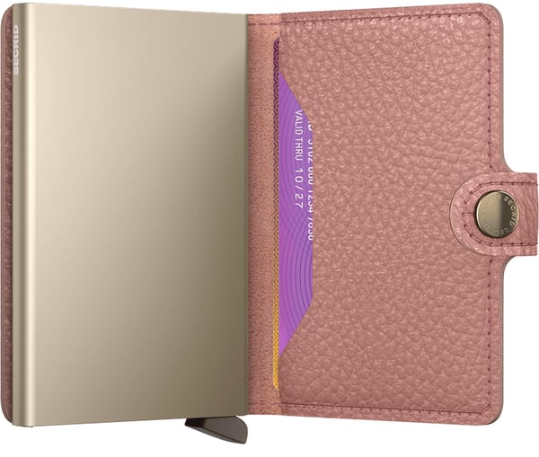 Miniatyrbillede 2 af 4: Secrid Miniwallet Tegnebog Rose Ægte læder