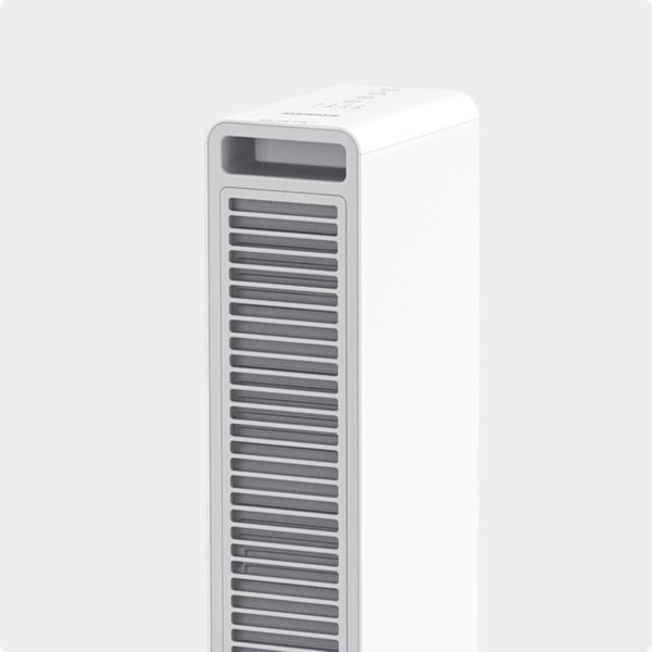 Miniatyrbillede 3 af 5: Smartmi ERH6006EU varmeapparat Indendørs Hvid 2000 W Blæser med elektrisk områdevarmer
