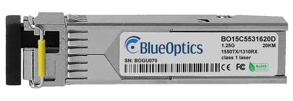 BlueOptics 942 207-002-BO modul til netværksmodtager Fiberoptisk 1250 Mbit/s SFP