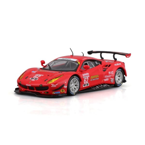 BBURAGO Ferrari Racing – 488 GTE 2017 Modellsportbil Förmonterad 1:43