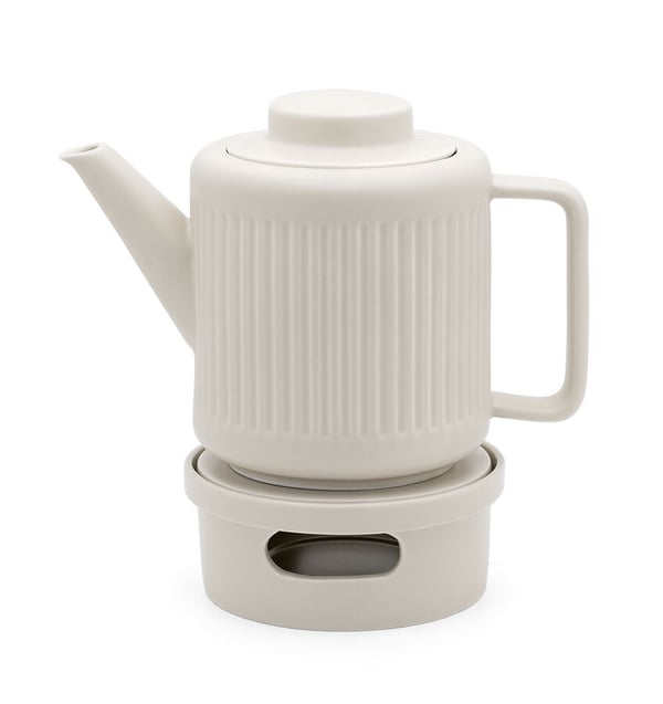 Bredemeijer 147050 tepot Enkelt tekande 1200 ml Hvid