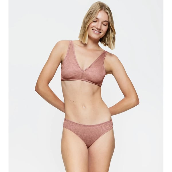 Triumph Signature Sheer Hipster trusser Mandel