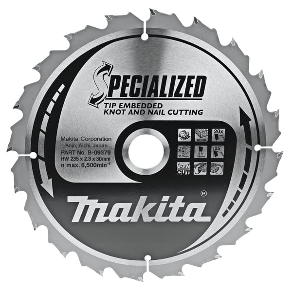 Makita B-09379 pyörösahanterä 1 kpl
