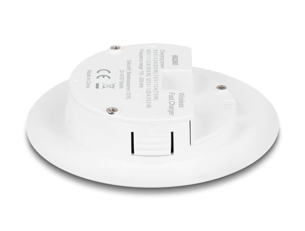 DeLOCK 66260 oplader til mobil enhed Smartphone Hvid USB Trådløs opladning Indendørs