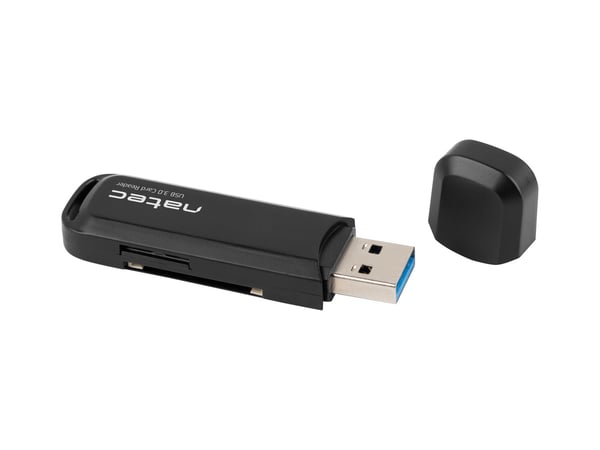 NATEC Scarab 2 kortinlukija USB 3.2 Gen 1 (3.1 Gen 1) Type-A Musta