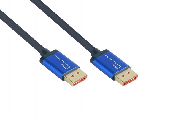 Miniatyrbild 1 av 4: Alcasa 4814-SF050B DisplayPort-kabel 5 m Blå