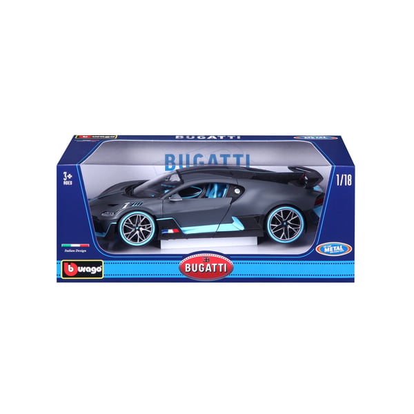 BBURAGO Bugatti Divo Modellsuperbil Förmonterad 1:18