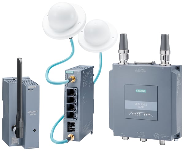 Miniatyrbild 4 av 4: Siemens 6GK57661GE003DA0 6GK5766-1GE00-3DA0 WLAN Datenleser