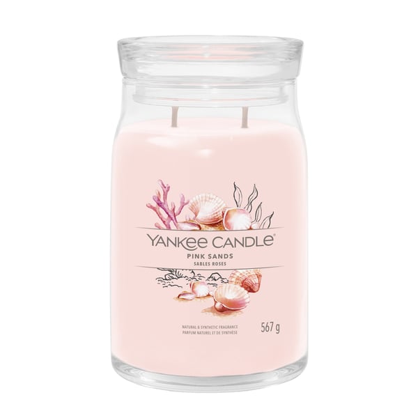 Miniatyrbild 1 av 2: Yankee Candle 1629962E stearinljus Cylinder Citrus, Blommigt, Vanilj Rosa 1 styck