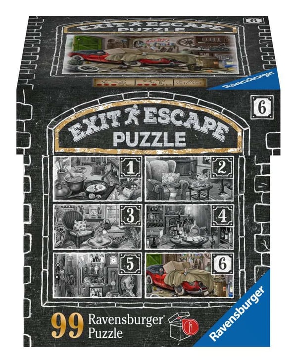 Ravensburger 16882 puslespil Kontur puslespil 99 stk Kunst