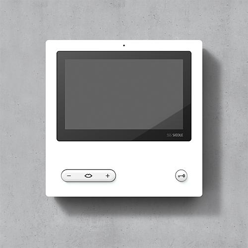 Miniatyrbild 2 av 2: Siedle BVPC 850-0 W videointercom-system 17,8 cm (7") Vit
