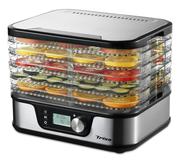 Trisa Healthy Snack Sort, Rustfrit stål 380 W