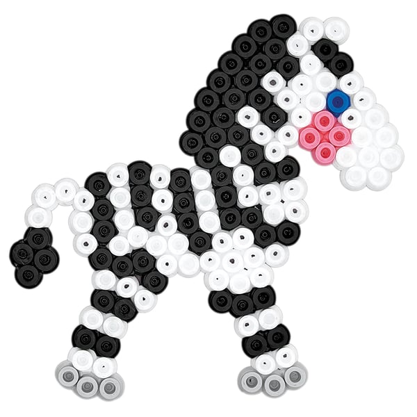 Hama Beads 3045 pärla Tubpärla Multifärg 5000 styck