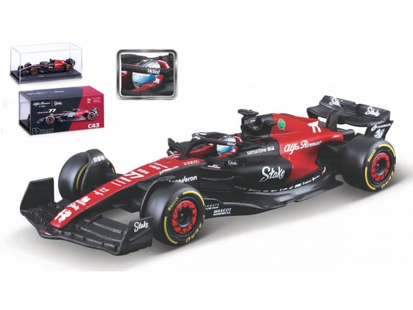 Face Alfa Romeo F1 Team Stake C43 #77 BBURAGO