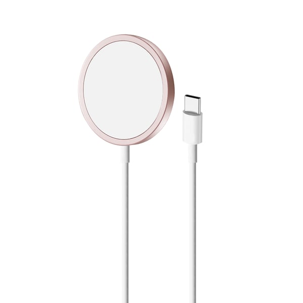 PURO CUSBCMAG1ROSE mobilladdare Smartphone Rosa USB Trådlös laddning inomhus PURO CUSBCMAG1ROSE mobilladdare Smartphone Rosa USB Trådlös laddning inomhus