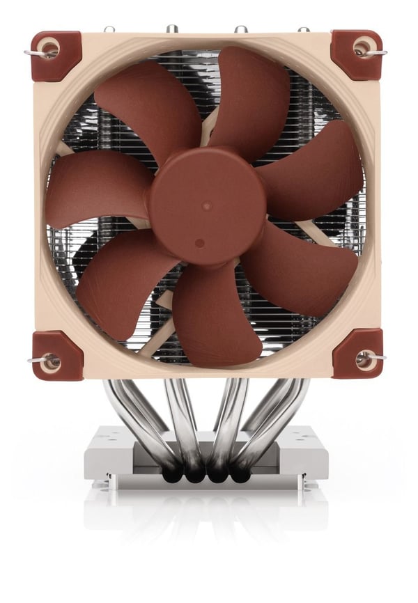 Miniatyrbillede 2 af 3: Noctua NH-D9 DX-4677 4U Computerkølesystem Processor Luftkøler 9,2 cm Aluminium, Beige, Brun