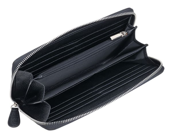 TROIKA LADIES SMART WALLET Lompakko Musta Tekonahka