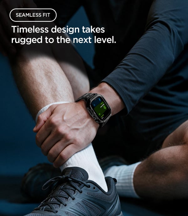 Miniatyrbillede 8 af 8: Spigen Rugged Armor Pro Boks Sort Termoplastisk polyurethan (TPU)