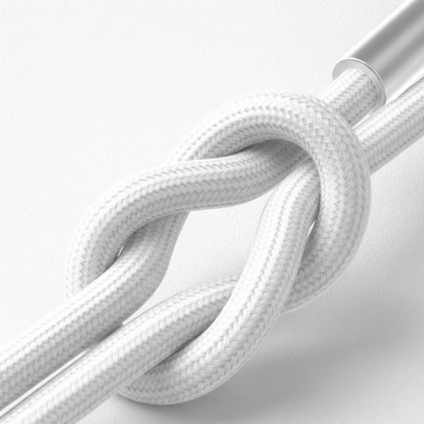 Kabel 3MK Hyper Cable N-SERIES USB-C til USB-C 1m 20V/5A 100W hvid