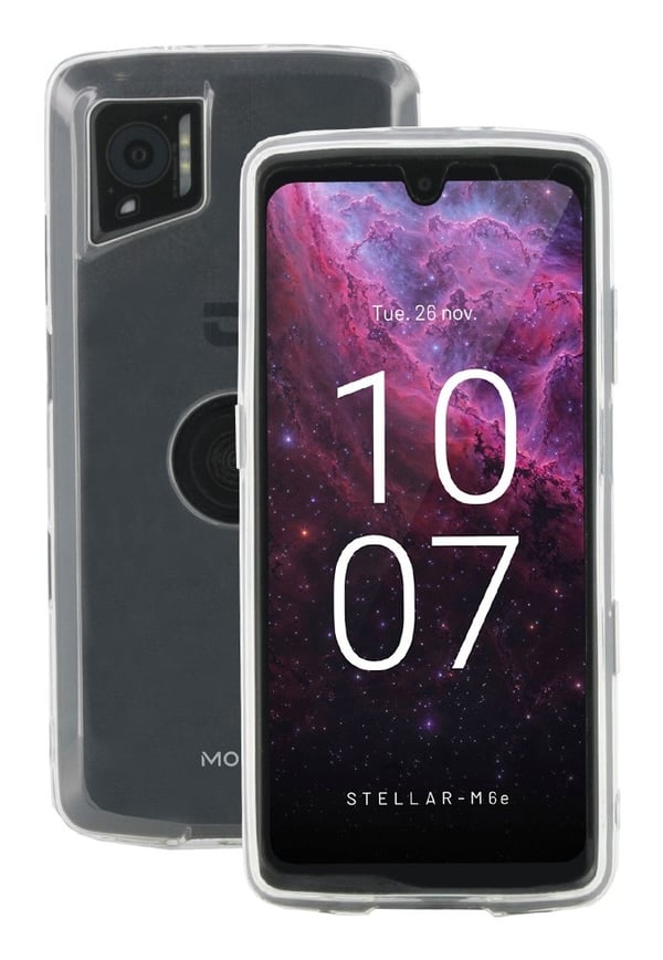 Miniatyrbillede 3 af 3: Mobilis 057044 mobiltelefon etui 15,5 cm (6.1") Cover Transparent