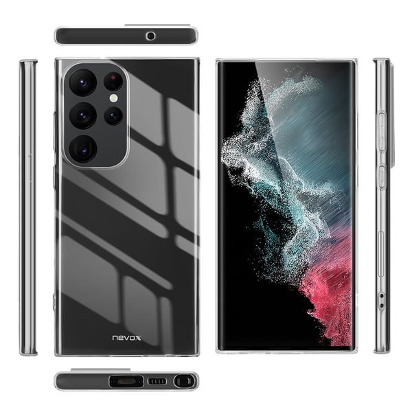 nevox 2168 mobiltelefon etui 17,3 cm (6.8") Cover Transparent