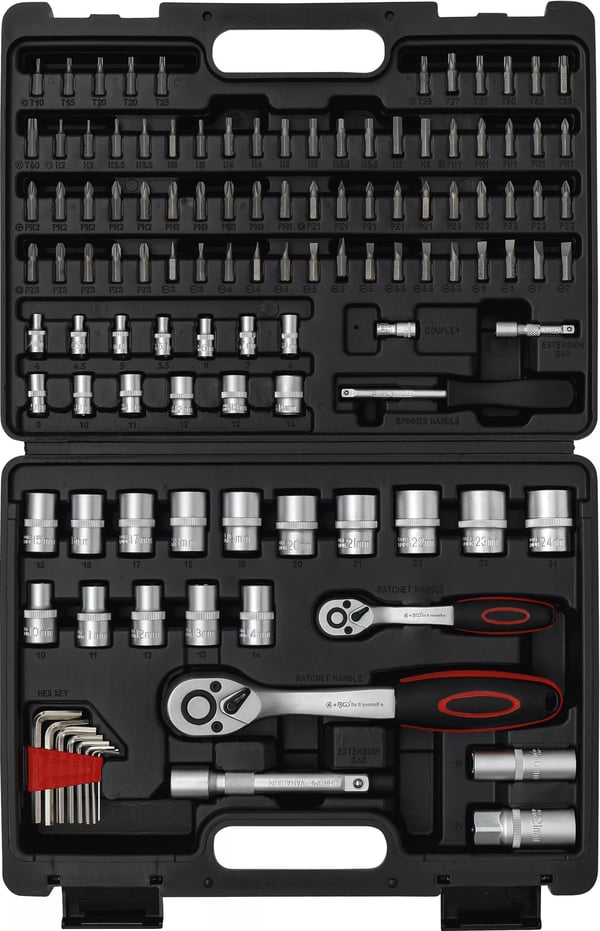 Miniatyrbillede 5 af 7: BGS technic Socket Set Super Lock