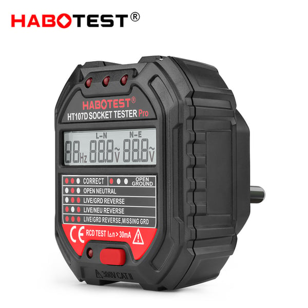 Habotest HT107D beholder til test Kontakt