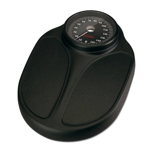 Miniatyrbillede 1 af 3: Terraillon Tpro Plus Rektandel Sort Mekanisk personlig vægt
