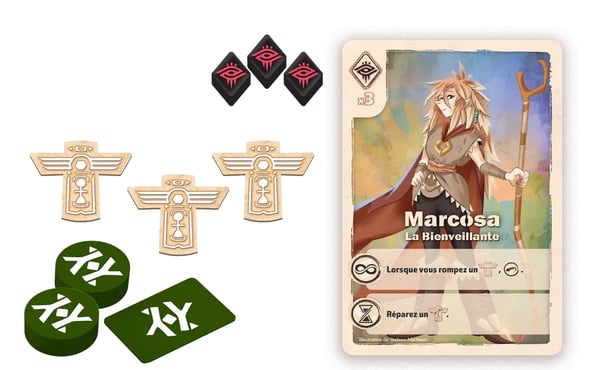 Pikkukuva 4 / 5: Blackrock Games VALE OF ETERNITY extension CURSE 50 min Korttipeli
