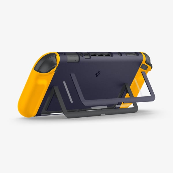 Miniatyrbillede 7 af 14: Spigen Nano Pop Cover Nintendo Polykarbonat (PC) Marineblå, Gul